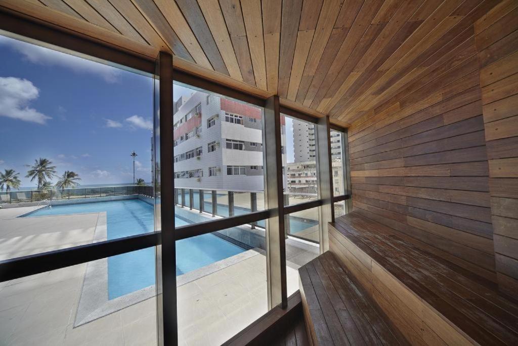 レシフェApartamento Na Avenida Boa Viagem Flat Beach Class Internationalアパートメント エクステリア 写真